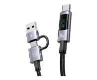 USAMS Kabel 6w1 Fast charging 60W 2m Aluminuim - 1569121 - zdjęcie 2