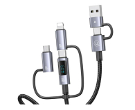 USAMS Kabel 6w1 Fast charging 60W 2m Aluminuim - 1569121 - zdjęcie 3