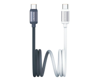 USAMS Kabel U 60W USB-C/USB-C 1,2m czarno biały - 1569122 - zdjęcie 1