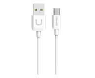 USAMS Kabel U-Turn microUSB 1m biały (US-SJ098) - 1569123 - zdjęcie 1