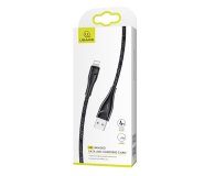 USAMS Kabel pleciony U41 lightning 3m 2A czarny - 1569124 - zdjęcie 2