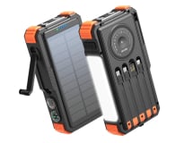 ExtraLink POWERBANK SOLARNY 20000MAH 20W DYNAMO INDUKCJA LAMPA LATARKA - 1570059 - zdjęcie 1