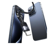USAMS Kabel USB-C na USB-C 60W 1,2m Aluminum - 1569144 - zdjęcie 3