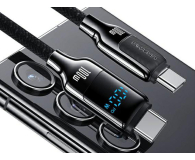 USAMS Kabel USB-C na USB-C 100W 1,2m czarny - 1569147 - zdjęcie 3