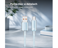 USAMS Kabel US-SJ658 6A USB-A do USB-C 1,2m niebieski - 1569070 - zdjęcie 2