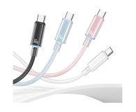 USAMS Kabel US-SJ658 6A USB-A do USB-C 1,2m niebieski - 1569070 - zdjęcie 3
