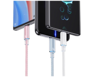 USAMS Kabel US-SJ658 6A USB-A do USB-C 1,2m różowy - 1569089 - zdjęcie 5