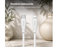 USAMS Kabel Green Series 30W USB-C do Lightning 1m biały - 1569054 - zdjęcie 2