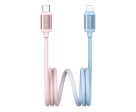 USAMS Kabel 30W USB-C/Lightning 1,2m niebiesko różowy - 1569071 - zdjęcie 1
