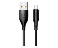USAMS Kabel U18 microUSB 2A Fast Charge 1m czarny - 1569108 - zdjęcie 1