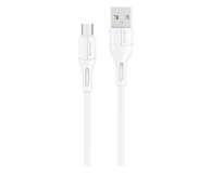 USAMS Kabel U68 microUSB 2A Fast Charge 1m biały SJ502USB02 - 1569034 - zdjęcie 1