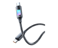 USAMS Kabel 100W USB-C do USB-C 1,2 m stalowy - 1569127 - zdjęcie 2