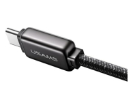 USAMS Kabel USB-C na USB-C 100W 1,2m tytanowy - 1569125 - zdjęcie 1