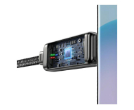 USAMS Kabel USB-C na USB-C 100W 1,2m tytanowy - 1569125 - zdjęcie 3
