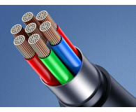 USAMS Kabel U68 lightning 2A Fast Charge 1m czarny (US-SJ500) - 1569018 - zdjęcie 7