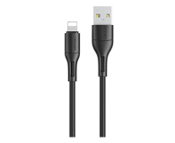 USAMS Kabel U68 lightning 2A Fast Charge 1m czarny (US-SJ500) - 1569018 - zdjęcie 1