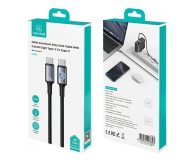 USAMS Kabel 240W USB-C do USB-C 1,2m stalowy - 1569137 - zdjęcie 3