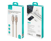 USAMS Kabel 240W USB-C do USB-C 1,2m tytanowy - 1569136 - zdjęcie 3