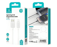 USAMS Kabel 2,4A USB-A do Lightning 1m biały - 1569143 - zdjęcie 8