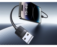 USAMS Kabel 12W Lightning do USB-A 1m czarny - 1569145 - zdjęcie 3