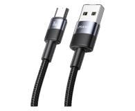 USAMS Kabel U-Turn USB-C 1m czarny - 1569176 - zdjęcie 3