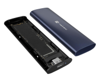 Natec RHINO M.2 NVME LITE USB-C 3.2 GEN 2 STEEL NAVY - 1574545 - zdjęcie 4