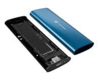 Natec RHINO M.2 NVME LITE USB-C 3.2 GEN 2 HORIZON BLUE - 1574546 - zdjęcie 4
