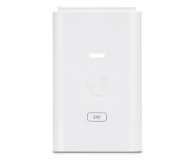 Ubiquiti POE-24-7W-G-WH Zasilacz PoE 24V 0,3A 7W Gigabit Biały - 1573629 - zdjęcie 2