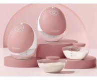 MOMCOZY Laktator M9 bezprzewodowy podwójny czerwony BP223 - 1574089 - zdjęcie 5