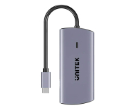 Unitek USB-C 6w1 3x USB-A 5Gbps PD 100W HDMI 4K@30Hz RJ45 - 1576039 - zdjęcie 3
