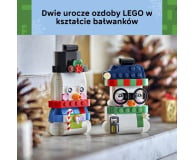 LEGO 40812 Ozdoby z bałwankami - 1577947 - zdjęcie 8