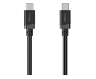 Hama Kabel ładujacy/data USB-C 60W 3m czarny - 1580627 - zdjęcie 1