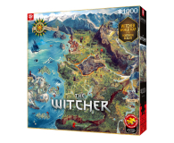 Merch Gaming Puzzle: The Witcher (Wiedźmin) The Northern Realms Ma - 1581093 - zdjęcie 2