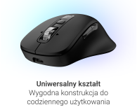 Silver Monkey Bezprzewodowa mysz optyczna Office Plus - 1514811 - zdjęcie 7