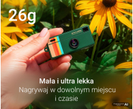 Silver Monkey Kompaktowa Kamera Cyfrowa RetroCAM zielona - 1571155 - zdjęcie 5