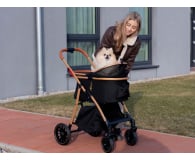 PetiGIO PETI-705-B wózek dla zwierząt czarny - 1581000 - zdjęcie 4