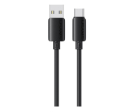USAMS Kabel 3A Silicone Fast Charging USB-C czarny - 1569091 - zdjęcie 1