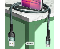 USAMS Kabel pleciony U55 2A micro USB U55 zielony - 1569095 - zdjęcie 6