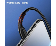 USAMS Kabel U35 microUSB 2A Fast Charge 1m czarny SJ365USB01 - 1569023 - zdjęcie 2