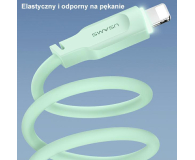 USAMS Kabel lightning 2,4A 1,2m Fast Charging czarny - 1569076 - zdjęcie 7