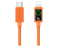 USAMS Kabel PD 30W USB-C/Lightning 1,2m pomarańczowy - 1569081 - zdjęcie 1