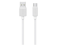 USAMS Kabel KY Series US-SJ693 3A USB-C do USB-A 2m biały - 1569050 - zdjęcie 1