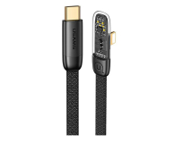 USAMS Kabel kątowy USB-C/Lightning PD 20W Fast Charge 1,2m czarny - 1568993 - zdjęcie 1