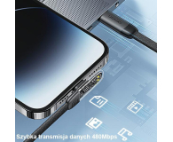 USAMS Kabel kątowy USB-C/Lightning PD 20W Fast Charging 1,2m biały - 1568986 - zdjęcie 9