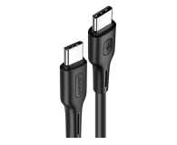 USAMS Kabel USB-C na USB-C 100W PDFast Charge 5A 1,2m czarny - 1569030 - zdjęcie 1