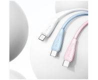 USAMS Kabel Green Series SJ714 18W 3A USB-A do USB-C 1m niebieski - 1568992 - zdjęcie 7