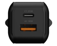 Xtorm Ładowarka sieciowa NextGen 25 W czarna - 1572676 - zdjęcie 2