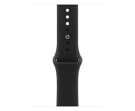 Pasek do smartwatchy Apple 42mm Black Sport Band - S/M