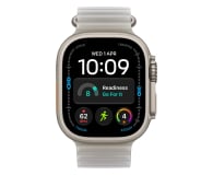 Apple 49mm Translucent Grey Ocean Band - Natural Titanium Finish - 1594219 - zdjęcie 3