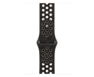 Pasek do smartwatchy Apple 46mm After Dark Black Nike Sport Band - M/L